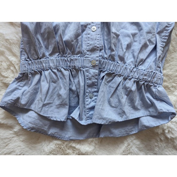 NWOT Athleta Derek Liam IOC Short Sleeve Button Down Shirt Small - Picture 7 of 12